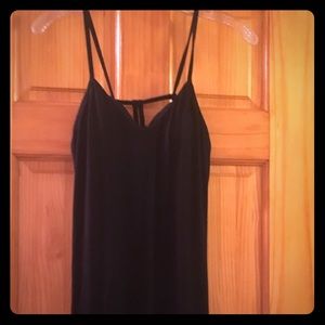 Brand new black fabletics maxi dress size xs